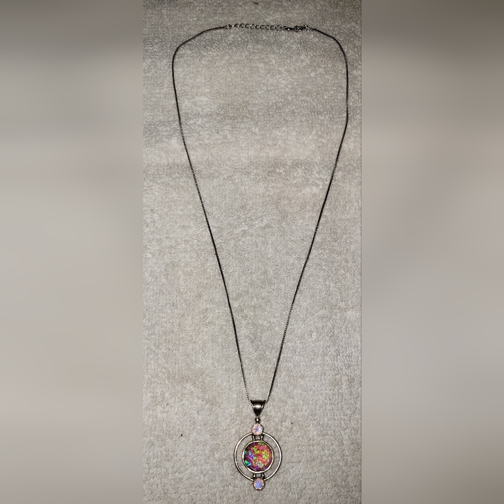 Purple and Blue necklace